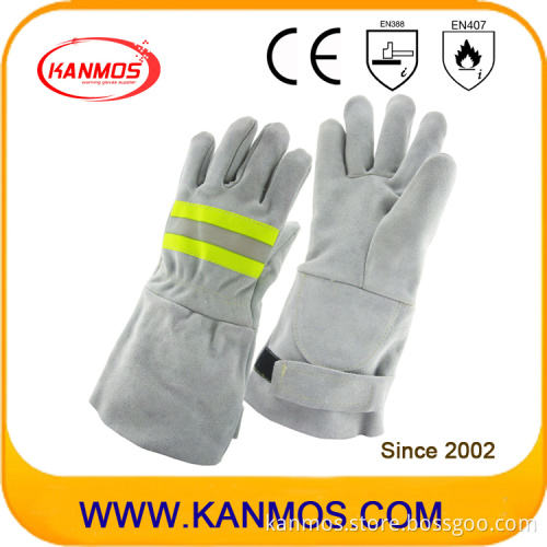 Industrial Safety Cowhide Leather Welding Work Gloves (11123)